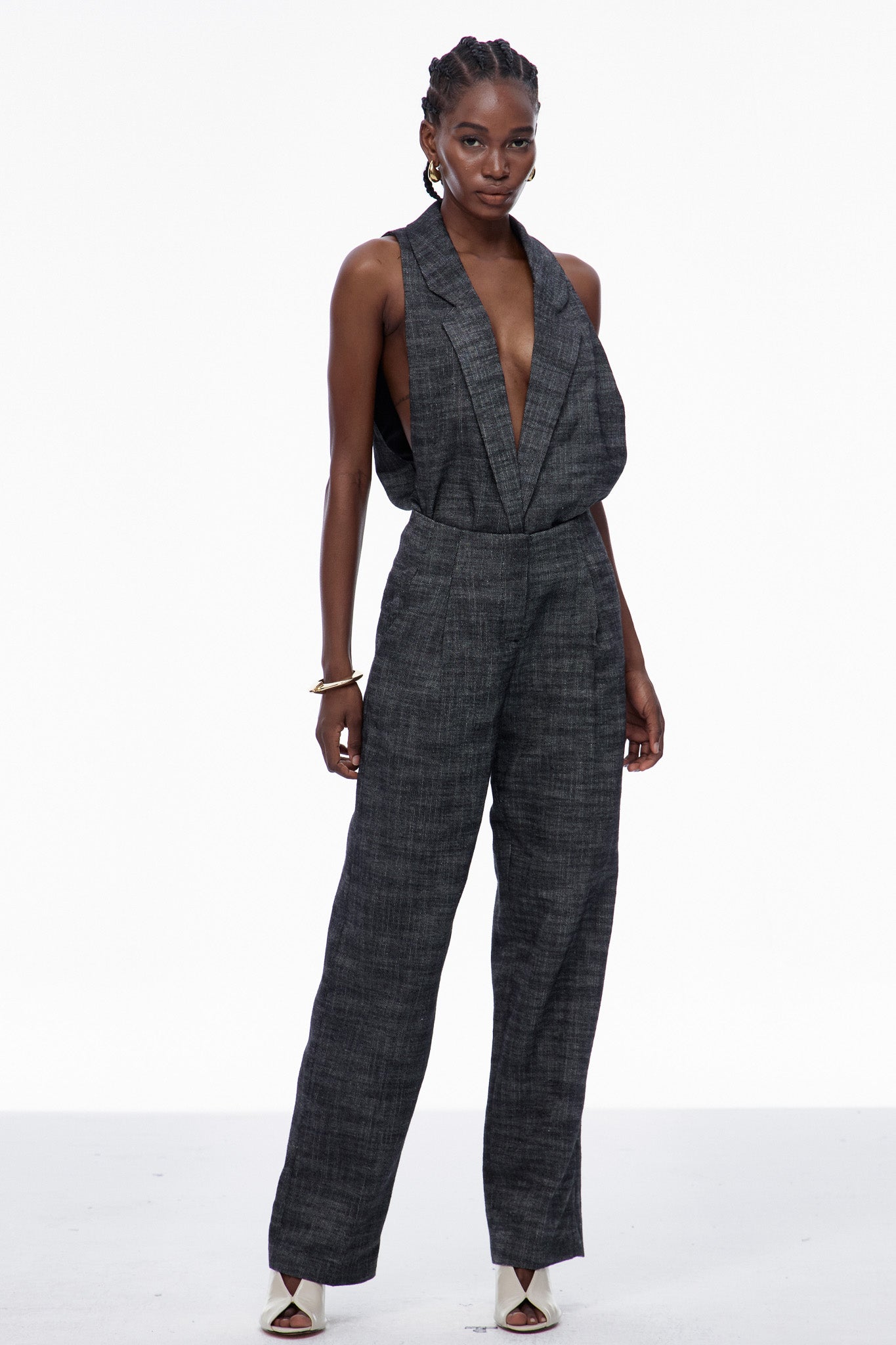 Carlos Plunge Top