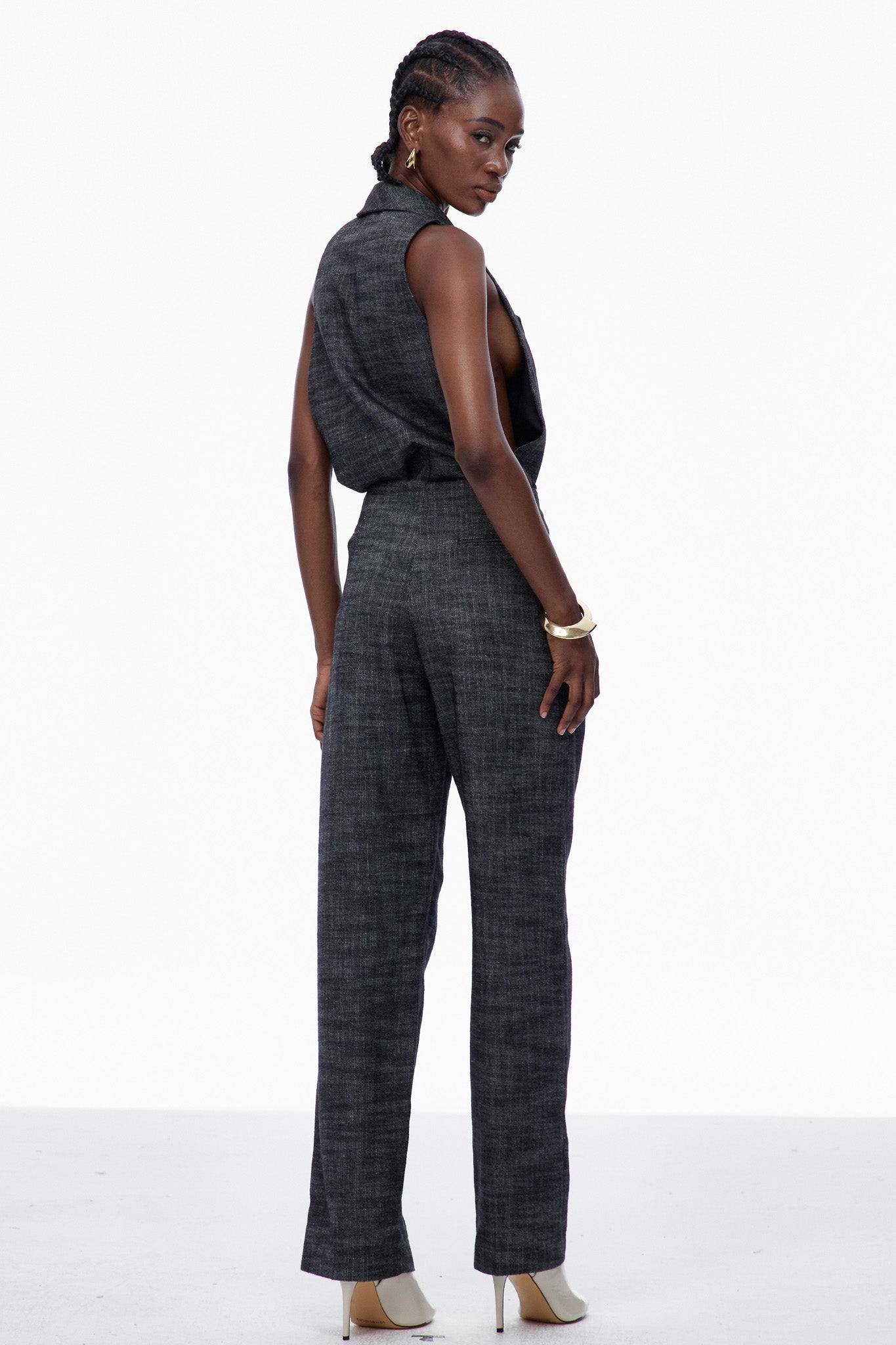 Carlos Plunge Top